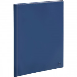 AGENDA SEMAINIER VÉRONE 21X29,5CM BLEU CANARD 16 mois de septembre à décembre. La semaine sur deux pages