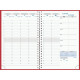 AGENDA SEMAINIER SAD 20 VÉRONE FRAMBOISE 15x21cm