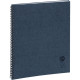 AGENDA SEMAINIER FOREVER 21X27CM BLEU 12 mois, de Janvier à Décembre. La semaine sur 2 pages