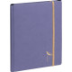 AGENDA SEMAINIER ALL IN ONE 15X21CM VIOLET 12 mois de janvier à décembre. 1 semaine sur 2 pages