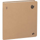 AGENDA SEMAINIER HARMONY 16X16CM PÉCAN 13 mois, de Décembre à Décembre La semaine sur 2 pages