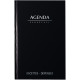 AGENDA PERPÉTUEL DE CAISSE 14X22CM NOIR 12 mois de Janvier à Décembre. 1 jour par page