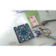 SEMAINIER EUROTIME 22W MARETTE BLEU 19,5x22,5cm 12 mois JANV A DEC