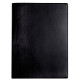 AGENDA SEMAINIER HORIZON 21X27CM NOIR 12 mois janvier à décembre. La semaine sur 2 pages