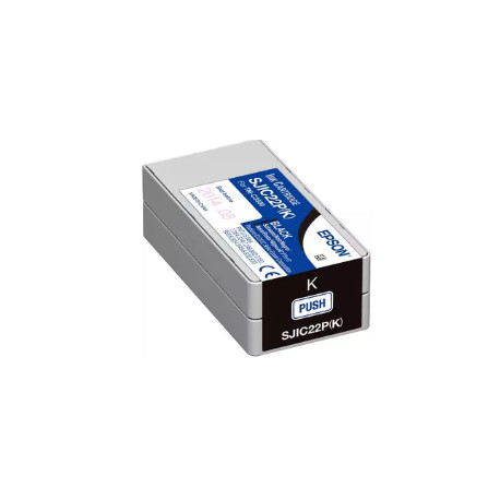 C33S020601 CART NOIRE EPSON SJIC22PK 32.5ML P/TM-C3500