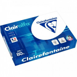 PAPIER **R550F*1979*BLANC 80G  A4 CLAIRALFA FSC ECOLABEL COLORLOCK CIE170 DONT ECOFOLIO 0.13CTS