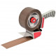 ROULEAUX ADHÉSIF POLYPRO HAVANE 50MMX100M LOT 36 + DÉVIDOIR POIGNÉE STANDARD OFF
