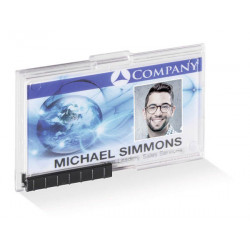 PORTE CARTE PUSHBOX POUR 1 CARTES BTE DE 10 8922-19