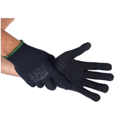 GANTS DE MANUTENTION ANTIDERAPANT PEARL BLEU TAILLE L normes: CAT 2, EN 420, EN 388 -1140