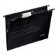 DOSSIERS SUSPENDUS ALPHA ACTIVE A4 LOTX5 NOIR LEITZ