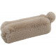 TROUSSE A FOURRURE AVEC POMPON MARRON CLAIR