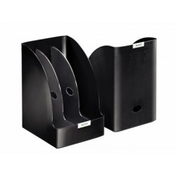 PORTE-REVUES LEITZ JUMBO DOS 20,5CM +2 SEPARATEURS A4    NOIR LEITZ 52390095