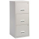 CLASSEUR ECO FAB FR 3 TIROIRS POUR DOSSIERS SUSPENDUS L40 H96 P40 CM GRIS GAR 5 ANS 