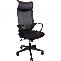 FAUTEUIL DE BUREAU MTGA220-700 NOIR MEC BASCULANT APP TETE FIXE ACC FIXES 110KG GAR 5 ANS