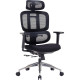 FAUTEUIL RG600F MESH NOIR SYNCHRONE PIET.ALU SUPP.LOMB.PROF.ASS.REGL. ACC.3D INCLUS TETIERE .3D INCLUS 120KG GAR 5 ANS