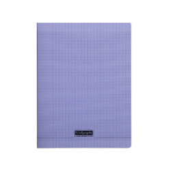 CAHIER POLYPRO 90G 24X32 VIOLET 192P RELIURE PIQURE CALLIGRAPHE 8000