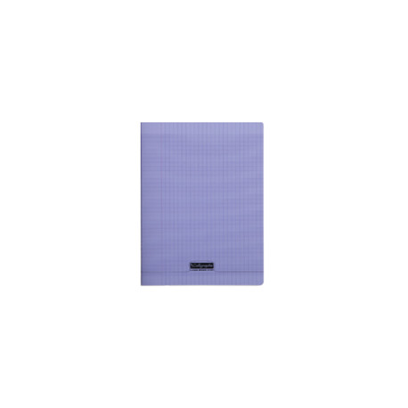 CAHIER POLYPRO 90G 24X32 VIOLET 192P RELIURE PIQURE CALLIGRAPHE 8000