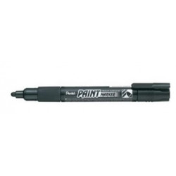 LOT X12 MARQUEUR PEINTURE NOIR PERMANENT MMP20 PENTEL POINTE CONIQUE