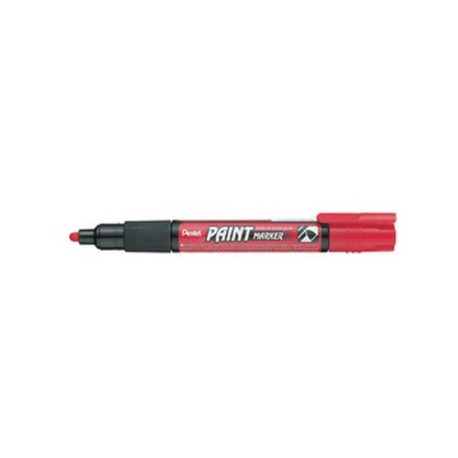 LOT X12 MARQUEUR PEINTURE ROUGE PERMANENT MMP20 PENTEL POINTE CONIQUE