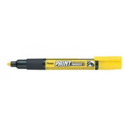 LOT X12 MARQUEUR PEINTURE JAUNE PERMANENT MMP20 PENTEL POINTE CONIQUE