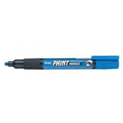 LOT X12 MARQUEUR PEINTURE BLEU PERMANENT MMP20 PENTEL POINTE CONIQUE
