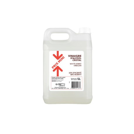 BIDON 5 LITRES DE VINAIGRE BLANC