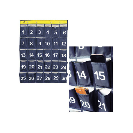POCHETTE MURALE POUR 30 TELEPHONES PORTABLES