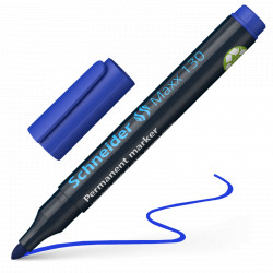 MARQUEUR PERMANENT POINTE OGIVE 130 BLEU SCHNEIDER 113003