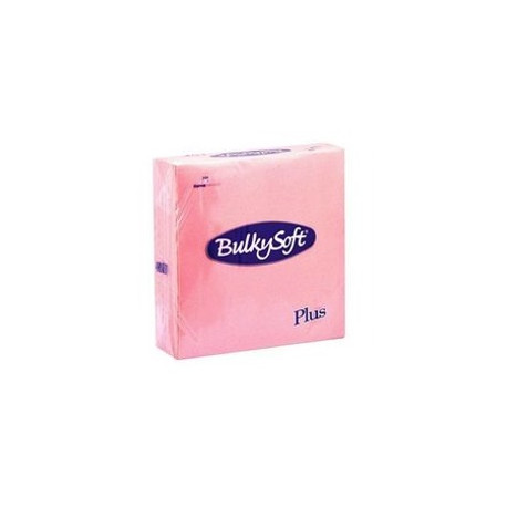 SERVIETTES OUATE 2 POINTS 40X40 ROSE -CARTON DE 1440