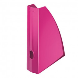 PORTE-REVUES LEITZ WOW  A4 DOS7,5CM ROSE LEITZ 52771023
