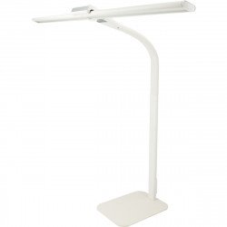 LAMPE LED STRATA BASE BLANC télécommande - Timer - Diffuseur texturé