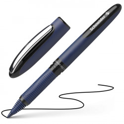 STYLO ROLLER  POINTE PLASTIQUE ONE BUSINESS NOIR  SCHNEIDER 183001