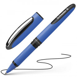 STYLO ROLLER POINTE METAL CAP OFF ONE HYBRID C NOIR  SCHNEIDER 183201