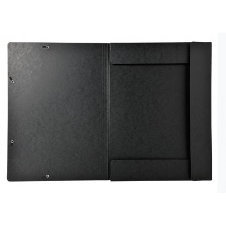 LOT X5 CHEMISE 3 RABATS À ÉLASTIQUES A3 CARTE NOIR 600G