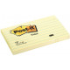 BLOC NOTES 76X127MM JAUNE LIGNE 58510