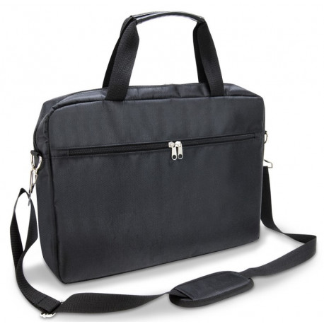 SACOCHE POUR ORDINATEUR PORTABLE 17.3 POUCES PORTE DOCUMENT MULTIPOCHES NYLON NOIR