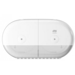 DISTRIBUTEUR SMARTONE DOUBLE MINI TORK T9 BLANC MIS A DISPOSITION