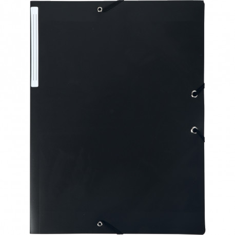 CHEMISE NOIR 3 RAB. ÉLAS PP OPAQUE 4-10ÈME FORMAT 24X32