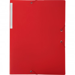 CHEMISE ROUGE  3 RAB.ELAST.PPOPAQUE 4/10ÈME FORMAT 24X32 CM CO