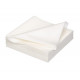 SERVIETTES AIRLAID non tissée 40X40cm BLANCHES P4 Colis de 800