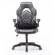 FAUTEUIL GAMING NOIR ET GRIS DOSSIER CONTACT PERMANENT ACCOUDOIRS RABATTABLES (copie)