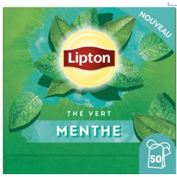THE VERT MENTHE LIPTON BTEx50 SACHETS