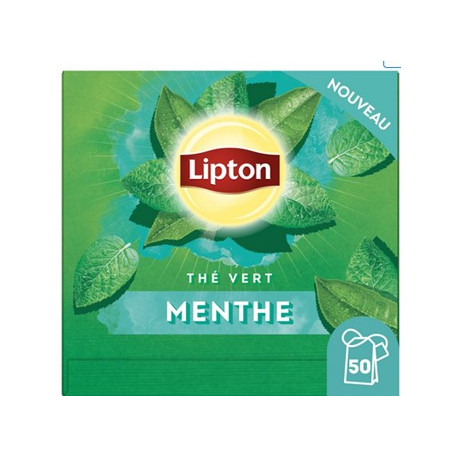 THE VERT MENTHE LIPTON BTEx50 SACHETS