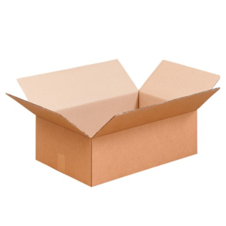 LOT X10 CAISSES AMERICAINES 600X400X200MM DOUBLE CANNELURE