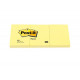 BLOC POST-IT 38x51 JAUNE 653 LOT 3 POSTIT 23611