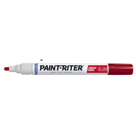 BTE X12 FEUTRE DE PEINTURE 2-4mm MARKAL SL100 ROUGE