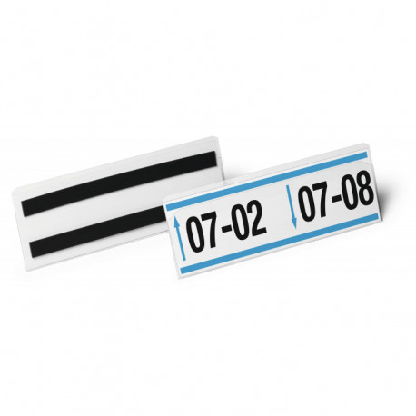 CADRE  MAGNÉTIQUE HARD COVER - 1/2 A5 BTE 10 DURABLE