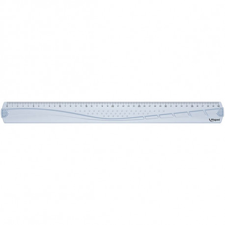 REGLE PLATE 40CM GEOMETRIC