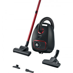 ASPIRATEUR SAC BOSCH 850W POWER PROTECT 75dB  FIL 11M SAC 4L (SAC REF 594043 )+BROS SUCEUR CJOINTS ET SOLS DURS 