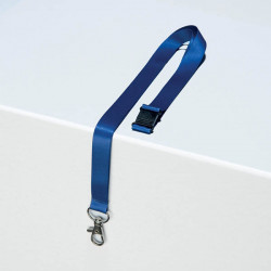 BOÎTE DE 10 LACETS TEXTILE RECYCLÉS BLEU